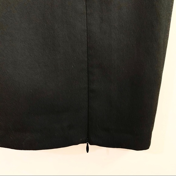 ZARA WOMAN Black Front Zip Pencil Skirt - Picture 2 of 7